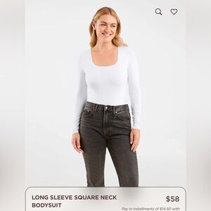 Nuuds square bodysuit